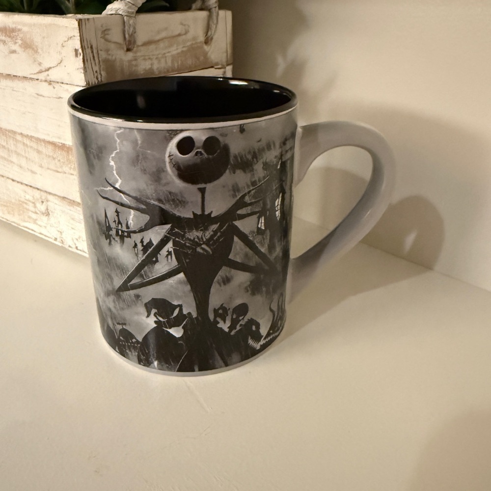 Disney The Nightmare Before Christmas Coffee Mug Cup Black Large 20 oz